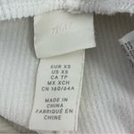 H&M High Waist Ribbed Leggings White XS Photo 6