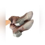 Dingo Women's Size 7.5 Brown Leather Cowboy Boots Slouchy Western Photo 10