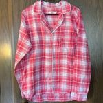UGG  Pajama Button Up Top Photo 1