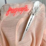 Free People Hailey Dress Size 4 Beautiful Baby Pink Wrap front Midi Dress Photo 8