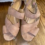 Qupid Brown Chunky Heels Photo 1
