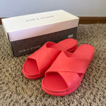 Sun & Shadow Sun & Stone‎ Isllap Coral Women's Platforms Slip on Slide Sandals Size 7 Photo 0