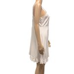 Cotton On White Tie Front Empire Waist Sleeveless Flowy Mini Dress Womens Large Photo 2