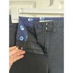 Boden Black Flat Front Dress Pants Trousers Size 2P Stretch Elevated Basics Photo 3