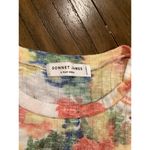 Sonnet James immy floral ribbed Long Sleeve sweater Dress Multicolor long midi S Pink Photo 11