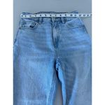 American Eagle Strigid 100% Cotton High Rise Light Wash Mom Jeans 00 Photo 6