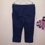 North Crest  navy blue casual capri pants Photo 4