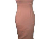 Luna Cinq A Sept  Bloom pink strapless midi cocktail dress size 4. Photo 0