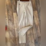 Peck & Peck  Tan Casual Pants Size 2 with split hem Skinny 29 inseam cropped Photo 5
