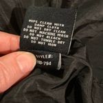 JouJou Black Faux Leather Moto Bomber Jacket Knit Cowl Neck Mob Wife Size Medium Photo 5