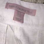 Saint Tropez West  size 12 white lace summer shorts Photo 2