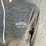 Nike Dri-Fit 1/2 Zip Pullover Marshall University Heather Grey L EUC Photo 1