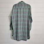 Missguided  Women's Oversized Plaid Top Button Down‎ Shirt. Size: 10 Photo 1