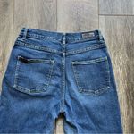 FUBU The Collection Jeans High Waist 90's Retro Straight Leg Jeans Size 7/8 Blue Photo 4