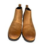 Sorel  Emelie Chelsea Boots Waterproof Camel Brown Leather Women’s Size 10 Photo 2