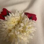 Gajra Hair Tie With Roses White Photo 2