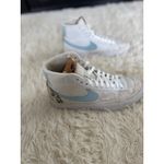 Nike Blazer Mid 77 SE Indigo White Blue Botanical Cork High Top Sneakers 6.5 Photo 2