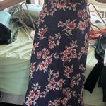 Band of Gypsies Navy Floral Maxi Dress Photo 1