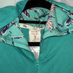 Munki Munki NWT  Size L Perfect Pajamas Teal Long Sleeve Zipup Hoodie Photo 3