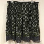 Cynthia Steffe Tribal Print Pleated Skirt Size 10 EUC Photo 2
