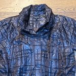 Samuel Dong Quoted Parka Dress/Coat Brown Size L Photo 2