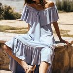 Free People NWT  Lynne Midi Color: Lavender Luster Size M Photo 3