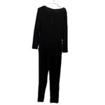 Tart ‎ Black Full-Length Jumpsuit with Long Sleeves Photo 1
