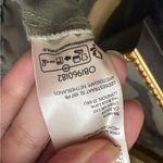 Pilcro ANTHROPOLOGIE‎  Green Canvas Cropped Bomber Jacket Size Medium Photo 9