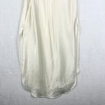 Vintage Adonna Satin Slip Maxi Dress Size Small Ivory 90s Y2K Fairy Coquette Photo 5