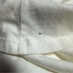 American Eagle NEW Off White Eyelet Floral Vneck Statement Sleeve Blouse XS Photo 6