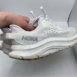 Hoka  Kawana 2 White Running Shoes Womens Size 9 chunky Sneakers Athletic Comfort Photo 1