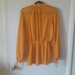 ASOS Long orange sleeve smock top Photo 1
