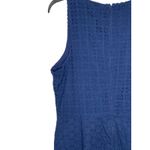 Old Navy  Women's Dress Short Fully Lined Sleeveless Scoop Neck Cotton Blue‎ 12 Photo 7