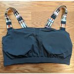 prAna  Moraga Sports Bra Yoga Racerback Navy Size M Gym Workout Lounge Activewear Photo 6