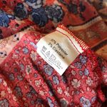 Pretty Garden Maxi Dress Prairie Ruffle Floral Cottagecore Romantic Red XL Photo 3