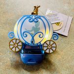 Disney Bath and Body Work Princess Cinderella Carriage Hand Sanitizer Holder Keychain Photo 2