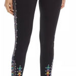 Johnny Was  Amaris Embroidered Leggings size M Photo 0