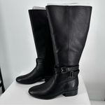 Naturalizer Rory Black Knee High Riding Boots size 5 Wide Calf Comfort New Photo 4