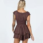 Princess Polly The Love Galore Chocolate Brown Romper Sz 12 Photo 1