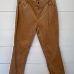 Talbots  Women’s 14WP Corduroy Slim Ankle Pant Tan Brown New Photo 0