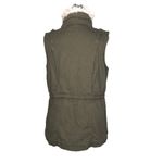 Stitch Fix Tinsel SMALL Odensay Cargo Vest - Sherpa Lined 4 Front Pockets Photo 5