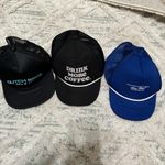 Black “drink more coffee” Dutch bros hat Photo 1