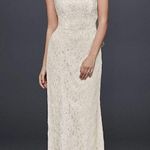 David's Bridal David’s Bridal Galina Ivory Wedding Dress- Size 8 Photo 0