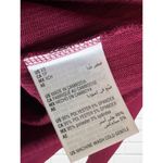 Jenni  Intimates Women's XS Split Neck Ribbed Henley Top Wine Red Long Sleeve New Photo 6
