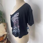 Arizona Jeans Arizona Juniors Graphic Tee Oversized Cropped Race Car Grand National Photo 2