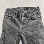 All Saints Mast Black Zippered Skinny Ankle Jeans Size 25 EUC Photo 2