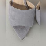 L'Agence new L’AGENCE The Lolita Shoe real leather the grey sz35 open toe slip on heels Photo 5