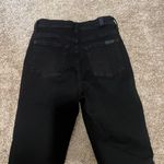 7 For All Mankind high waist slim kick black 25 $153 Photo 9