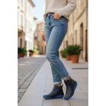 Verugu Women Dark Grey Western Cowboy Low Heel Bootie Ankle Boots Rustic Chic Gray Size 8 Photo 1