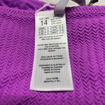 Seafolly  Australia Size 10 Purple Textured Bikini Bottom Photo 6